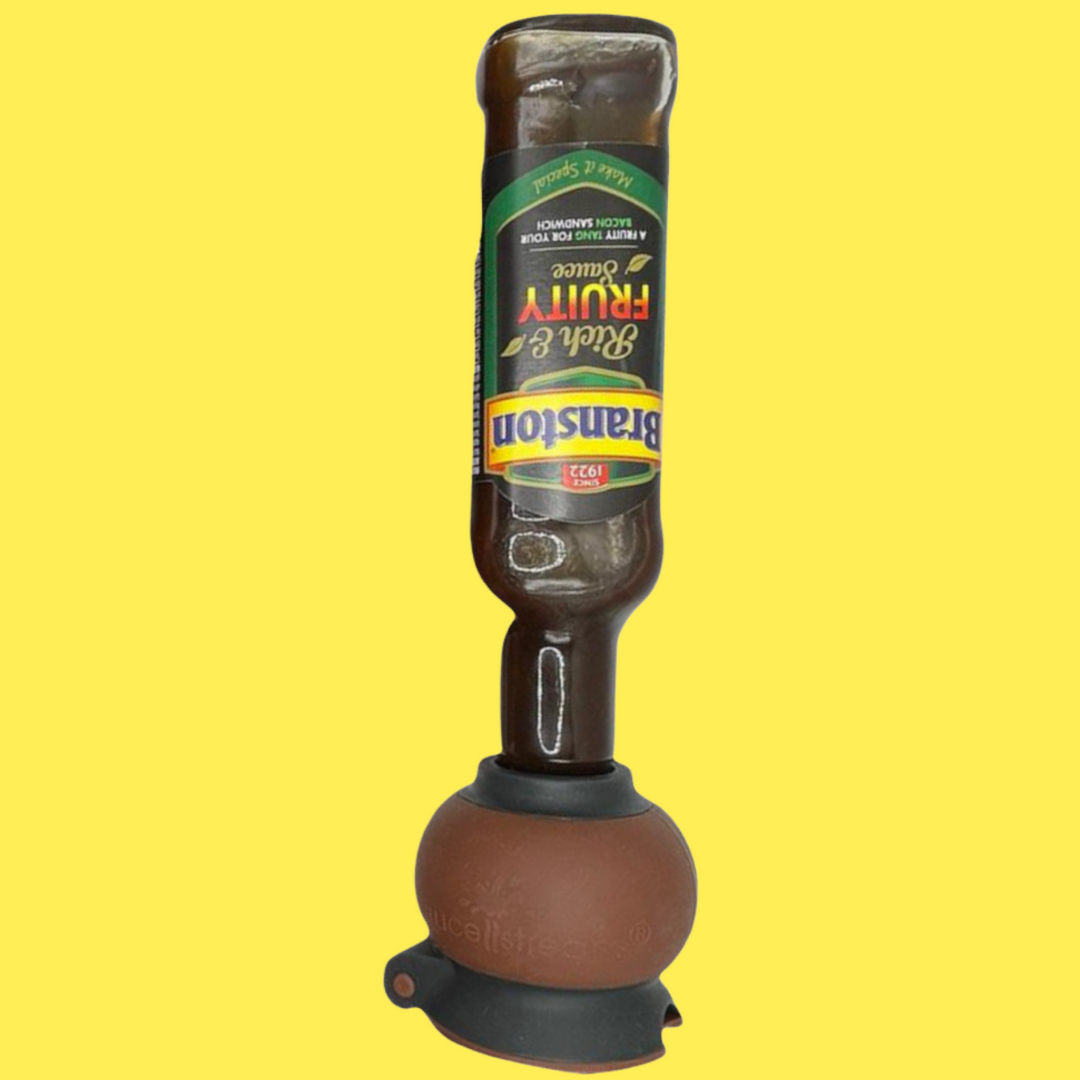 Squeezer - Fits Branston's Fruity Sauce Glass Bottles 245g